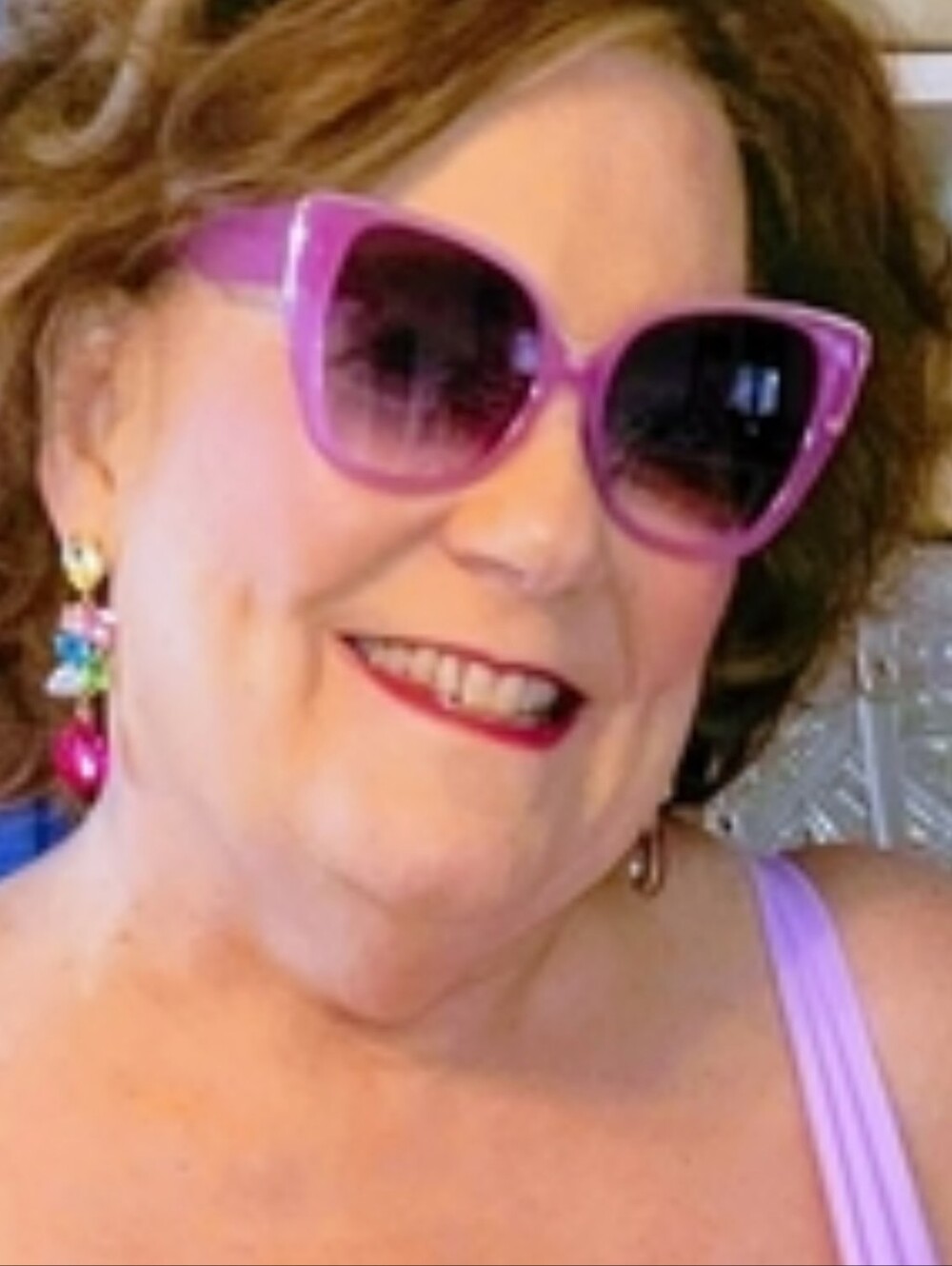 torrid Purple Cat-Eye Sunglasses with Gradient Lenses